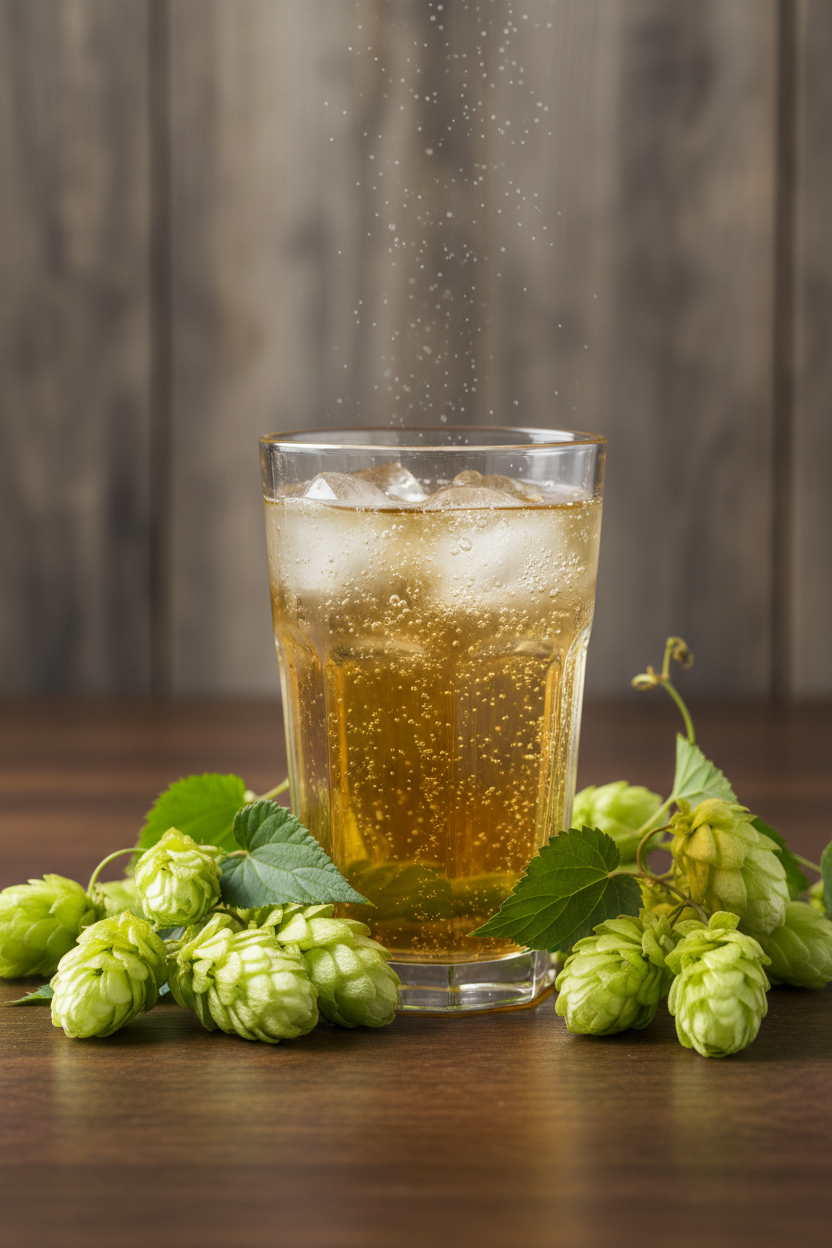 Hops Shrub Drink
