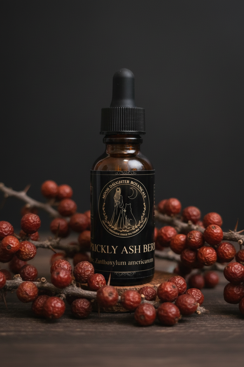 Prickly Ash Berries Bottle
